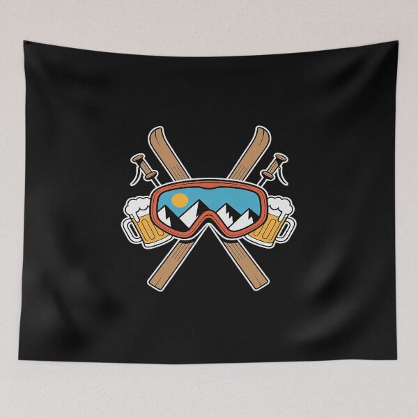 Item preview, Funny Apres Ski Skiing Snow Lodge Winter designed and sold by JulienAureo.