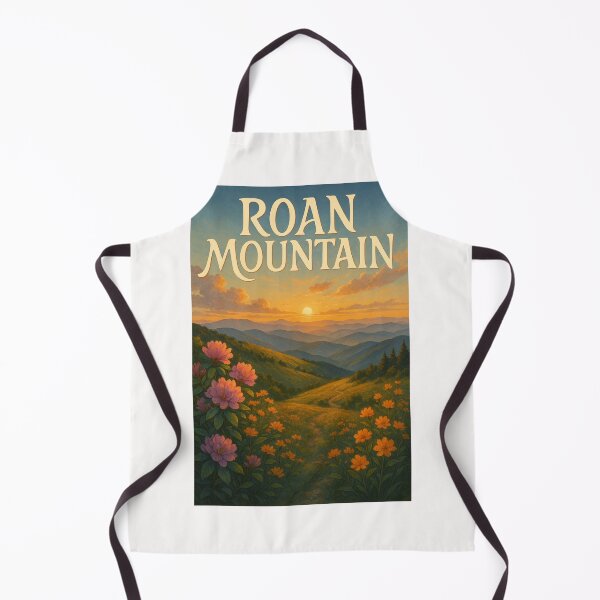 Item preview, Flowering Trail at Sunset on Roan Mountain, Appalachian Highlands designed and sold by Places On Earth.