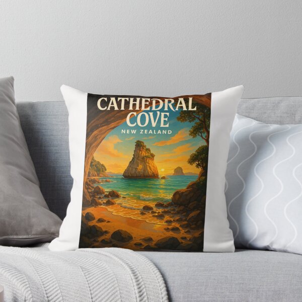 Item preview, Cathedral Cove Sunset View, Coromandel Peninsula, New Zealand designed and sold by Places On Earth.