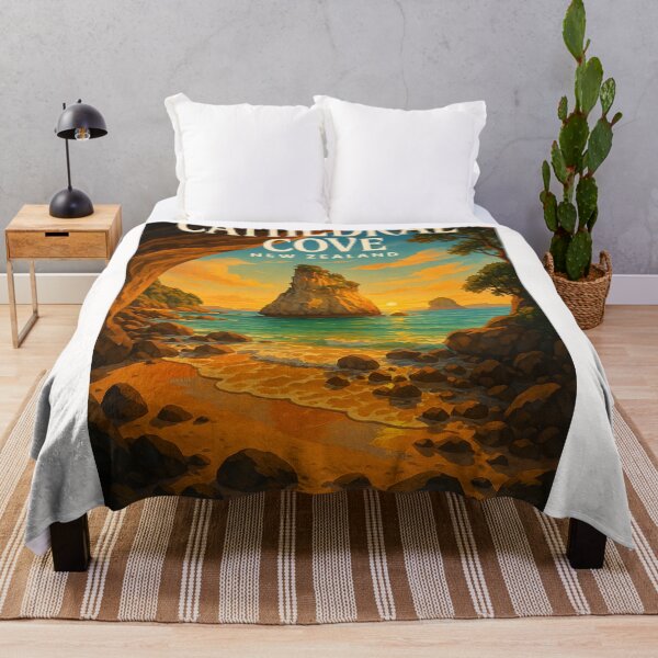 Item preview, Cathedral Cove Sunset View, Coromandel Peninsula, New Zealand designed and sold by Places On Earth.