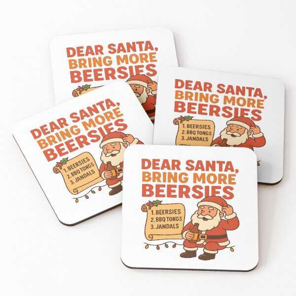 Item preview, Dear Santa bring more Beersies- New Zealand Christmas designed and sold by Globalcitytees.