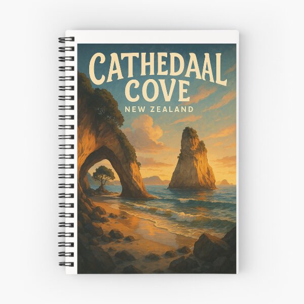 Item preview, Sunset Through Cathedral Cove Arch, Coromandel, New Zealand designed and sold by Places On Earth.