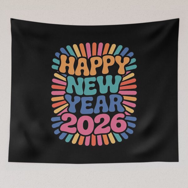Item preview, Happy New Year 2026  1  designed and sold by GGrizeldaRivas.