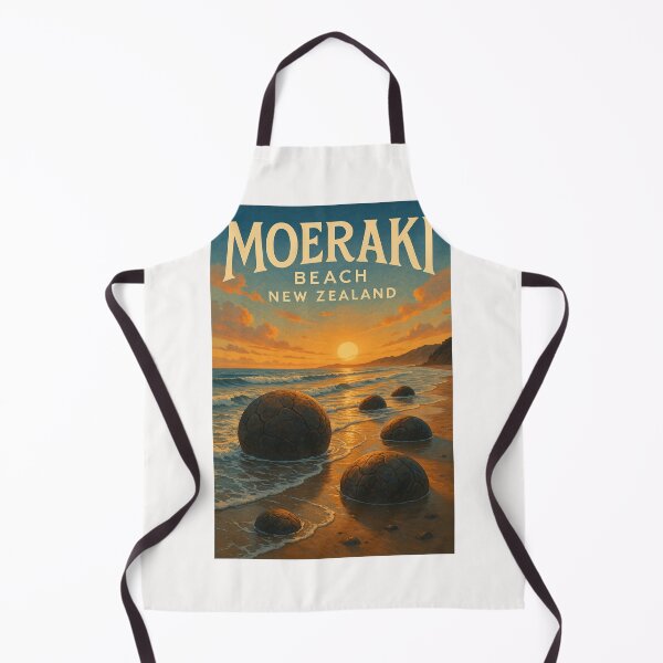 Item preview, Sunset over Moeraki Boulders, Otago Coast, New Zealand designed and sold by Places On Earth.