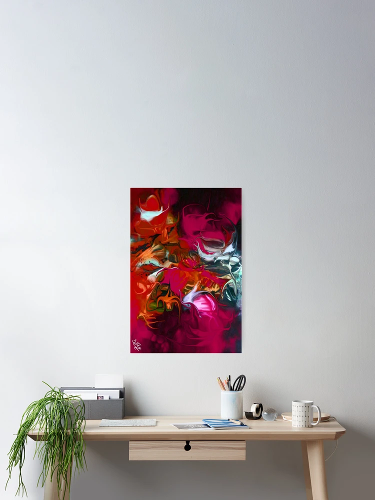 Thumbnail 2 of 3, Poster, Digital Abstract 8 R2 designed and sold by studioabstract.