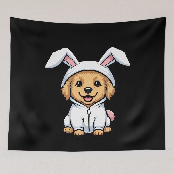 Item preview, Cute Puppy Bunny Onesie Adorable Dog designed and sold by k3rstman1.