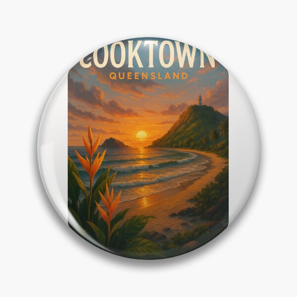 Item preview, Sunset from Grassy Hill, Cooktown Beach, Queensland designed and sold by Places On Earth.