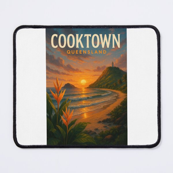 Item preview, Sunset from Grassy Hill, Cooktown Beach, Queensland designed and sold by Places On Earth.