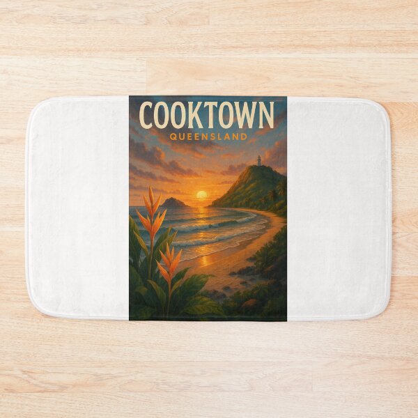 Item preview, Sunset from Grassy Hill, Cooktown Beach, Queensland designed and sold by Places On Earth.