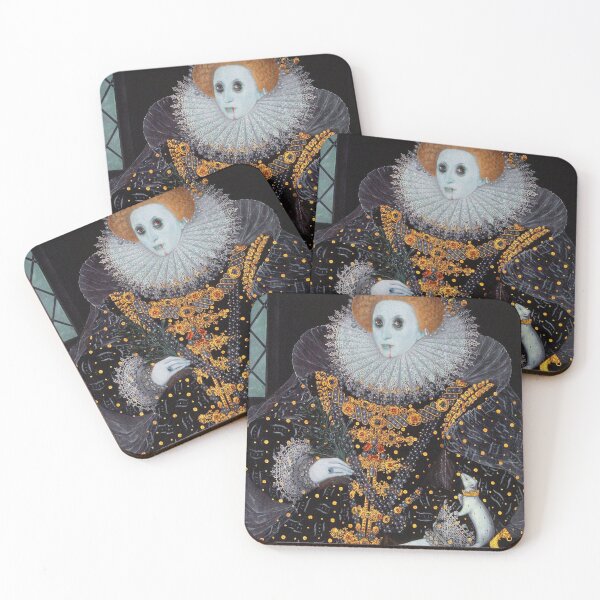 Item preview, Queen Elizabeth I as a Zombie designed and sold by Vintage Designs +.