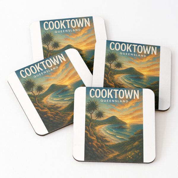 Item preview, Tropical Cliffs and Ocean View near Cooktown, Queensland designed and sold by Places On Earth.
