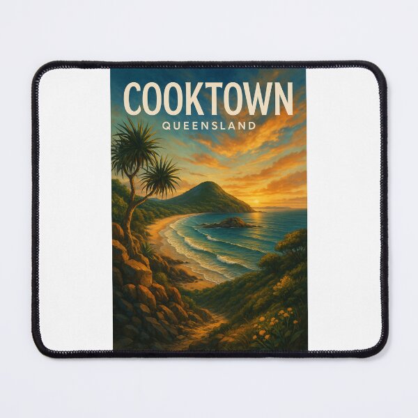Item preview, Tropical Cliffs and Ocean View near Cooktown, Queensland designed and sold by Places On Earth.