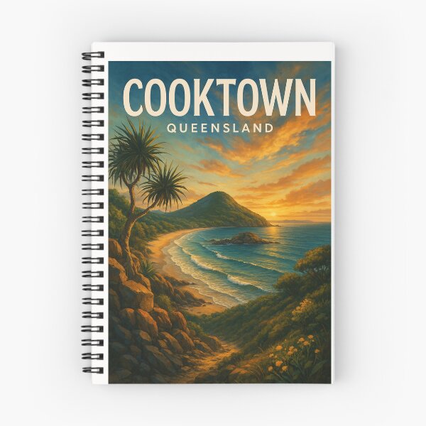 Item preview, Tropical Cliffs and Ocean View near Cooktown, Queensland designed and sold by Places On Earth.