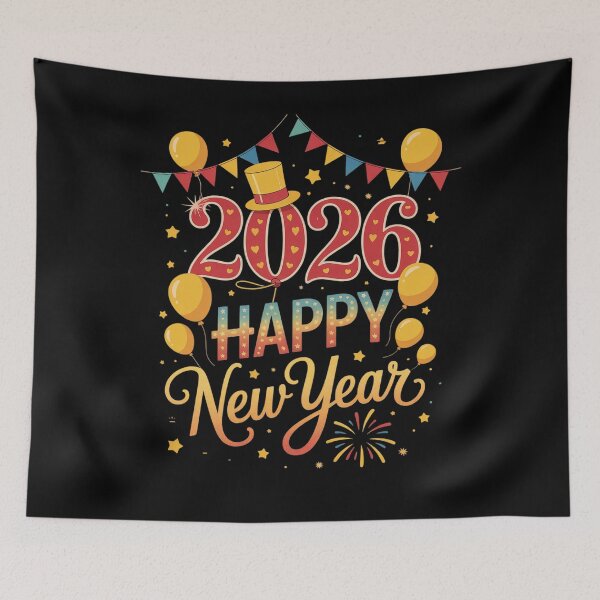 Item preview, Happy New Year 2026 7  designed and sold by GGrizeldaRivas.