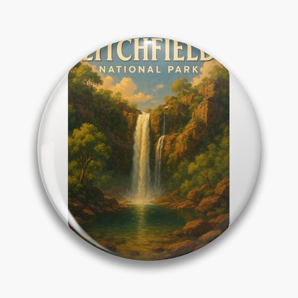 Item preview, Florence Falls Pool and Water Lilies, Litchfield National Park designed and sold by Places On Earth.