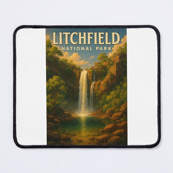 Item preview, Florence Falls Pool and Water Lilies, Litchfield National Park designed and sold by Places On Earth.