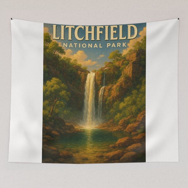 Item preview, Florence Falls Pool and Water Lilies, Litchfield National Park designed and sold by Places On Earth.