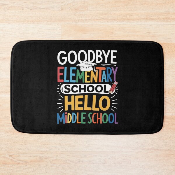 Item preview, Goodbye Elementary School Hello Middle School Last Day designed and sold by TorjeARTStore.
