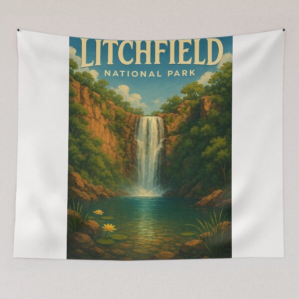 Item preview, Florence Falls Sunset, Litchfield National Park, Northern Territory designed and sold by Places On Earth.
