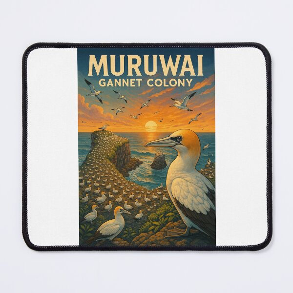 Item preview, Muriwai Gannet Colony at Sunset, West Auckland Coast designed and sold by Places On Earth.
