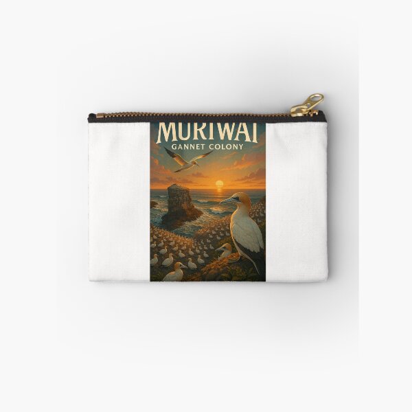 Item preview, Gannets and Sea Stacks at Sunset, Muriwai Beach, NZ designed and sold by Places On Earth.