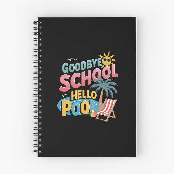 Item preview, Goodbye School Hello Pool Summer Break First Day Of School designed and sold by TorjeARTStore.
