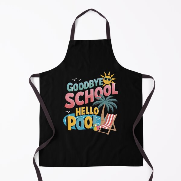 Item preview, Goodbye School Hello Pool Summer Break First Day Of School designed and sold by TorjeARTStore.