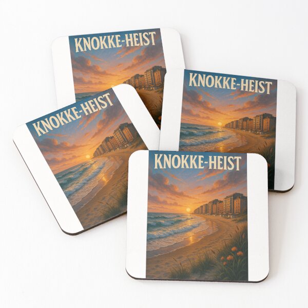 Item preview, Knokke-Heist Promenade and Sunset, Flemish Coast Belgium designed and sold by Places On Earth.