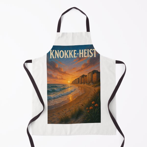Item preview, Knokke-Heist Promenade and Sunset, Flemish Coast Belgium designed and sold by Places On Earth.