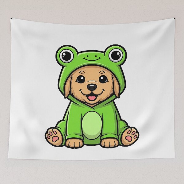 Item preview, Cute Puppy Frog Costume Adorable Pet designed and sold by k3rstman1.
