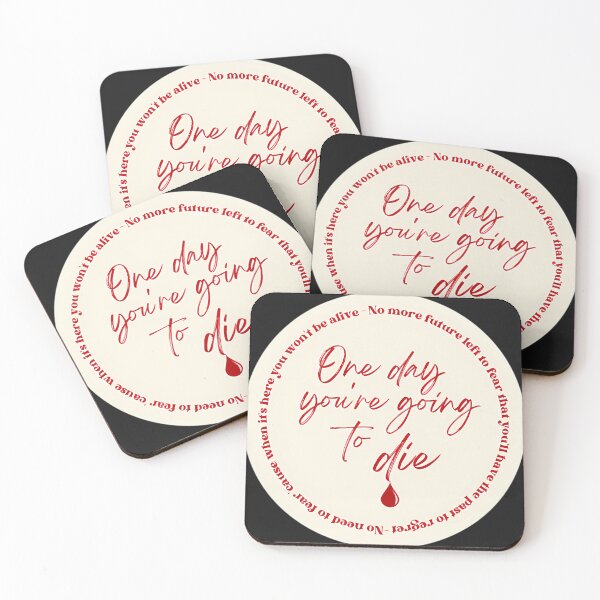 Item preview, One Day You'Re Going To Die designed and sold by TracyTranTy.