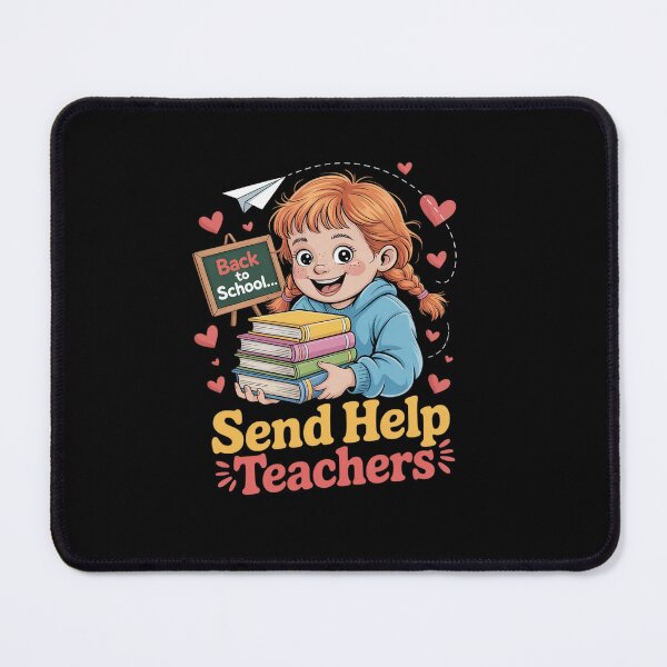 Item preview, Funny Back to School Send Help Teachers designed and sold by tabdejinti.