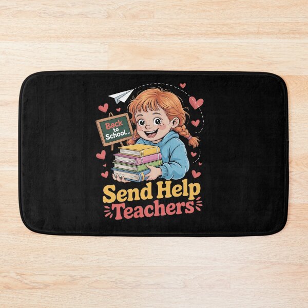 Item preview, Funny Back to School Send Help Teachers designed and sold by tabdejinti.