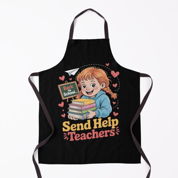 Item preview, Funny Back to School Send Help Teachers designed and sold by tabdejinti.