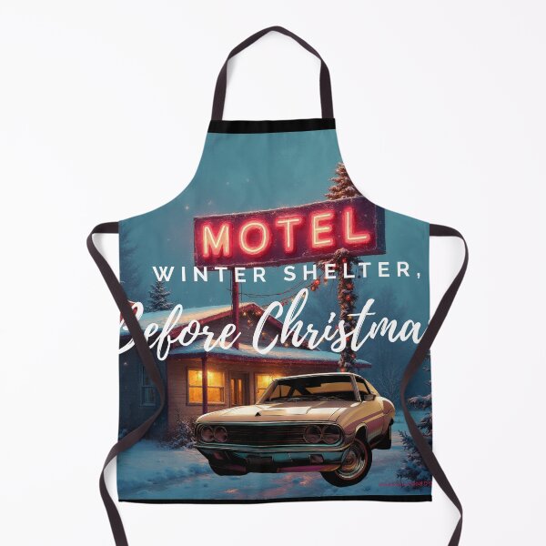 Item preview, Winter Shelter, before Christmas - vintage art designed and sold by Digidelico.