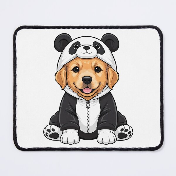 Item preview, Puppy Panda Costume Dog Golden Retriever designed and sold by k3rstman1.