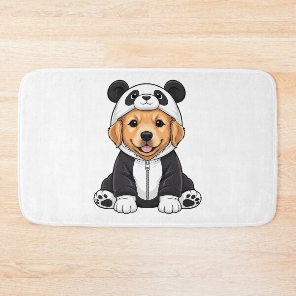 Item preview, Puppy Panda Costume Dog Golden Retriever designed and sold by k3rstman1.