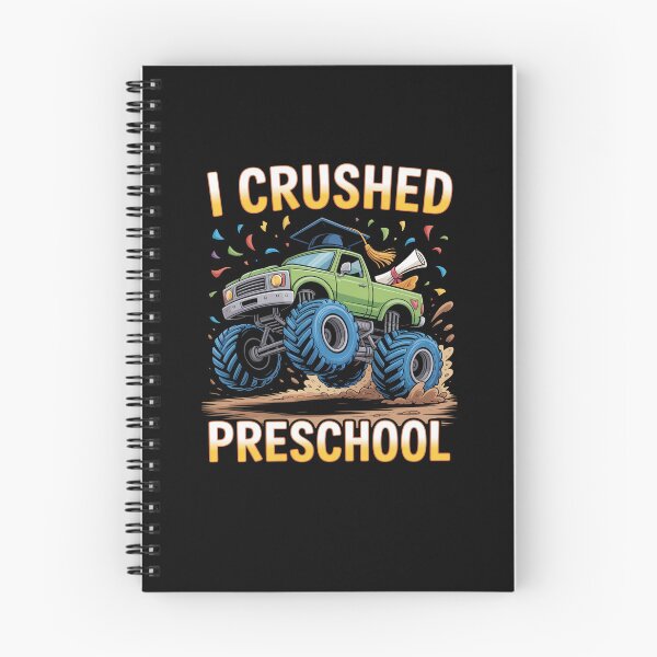 Item preview, Graduation Pre K Monster Truck I Crushed Preschool Grad designed and sold by TorjeARTStore.