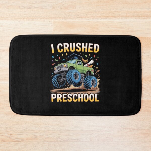 Item preview, Graduation Pre K Monster Truck I Crushed Preschool Grad designed and sold by TorjeARTStore.