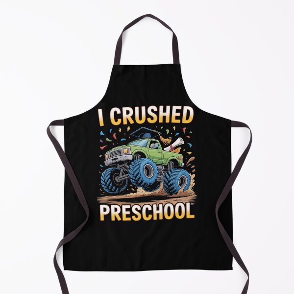 Item preview, Graduation Pre K Monster Truck I Crushed Preschool Grad designed and sold by TorjeARTStore.
