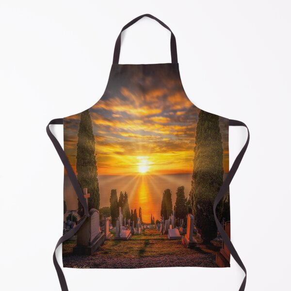 Item preview, Golden Sunset Columbia Sportswear bOver Tranquil Cemetery designed and sold by Giuliaclimb.