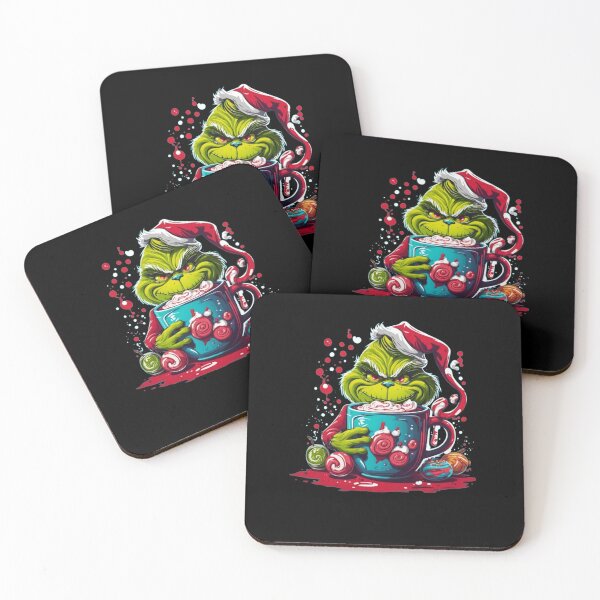 Item preview, Grinch – Funny Christmas Hot Cocoa Holiday Art designed and sold by Kasey Wolfe.