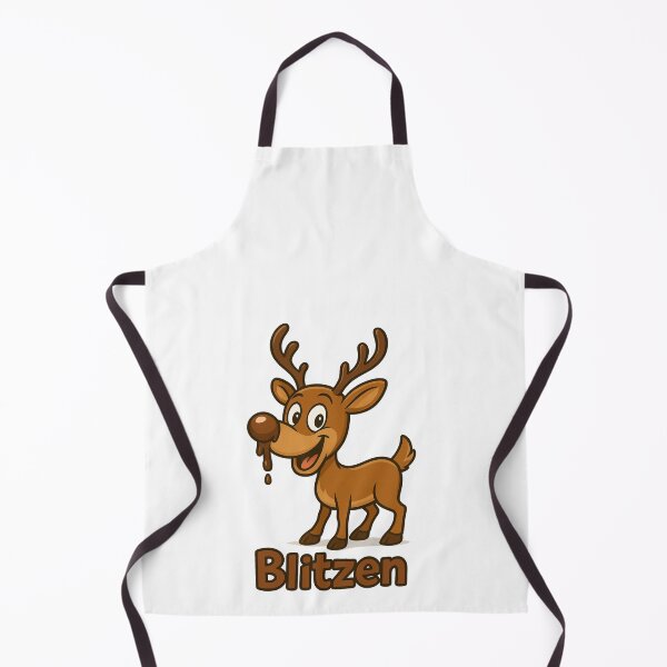 Item preview, Blitzen the Brown Nose Reindeer designed and sold by halibutgoatramb.
