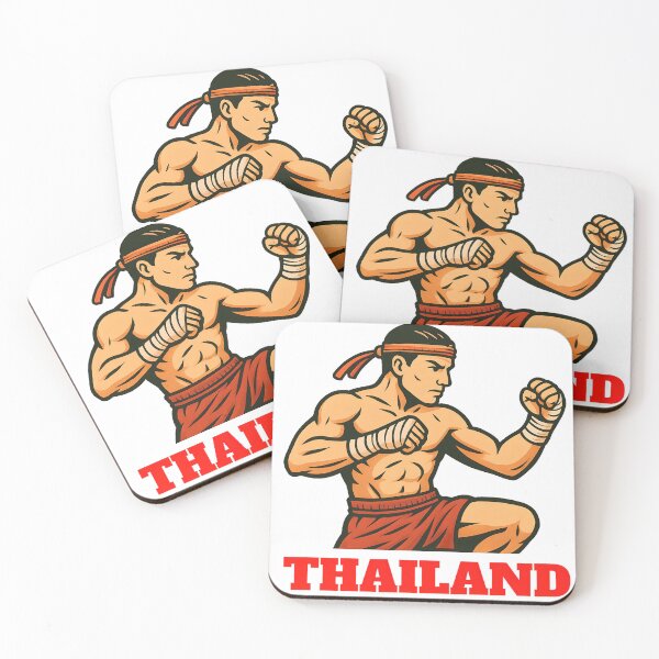 Item preview, Muay Thai Fighter – Traditional Thai Boxing Art designed and sold by ChubbyGoong.