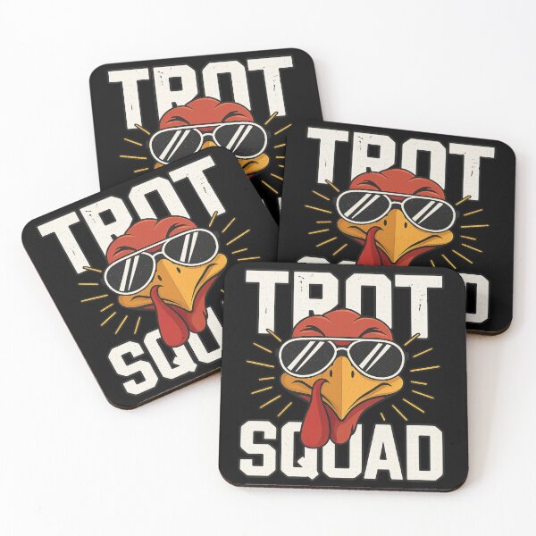 Item preview, Trot Squad Turkey | Funny Thanksgiving Cool Turkey Design designed and sold by sssweetness.