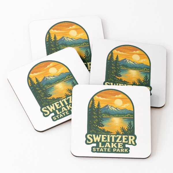 Item preview, Sweitzer Lake State Park Sunset with San Juan Mountains designed and sold by Places On Earth.