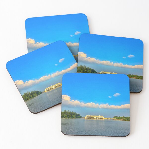 Item preview, Lakeside Building Columbia Sportswear Under Clear Blue Sky designed and sold by Giuliaclimb.