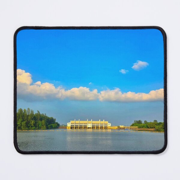 Item preview, Lakeside Building Columbia Sportswear Under Clear Blue Sky designed and sold by Giuliaclimb.