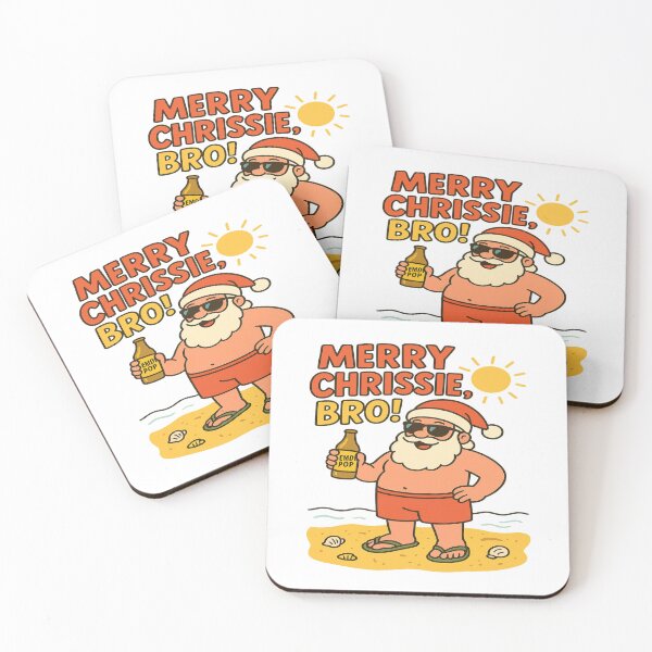 Item preview, Sunny New Zealand Christmas – Santa in Jandals and Shades designed and sold by Globalcitytees.