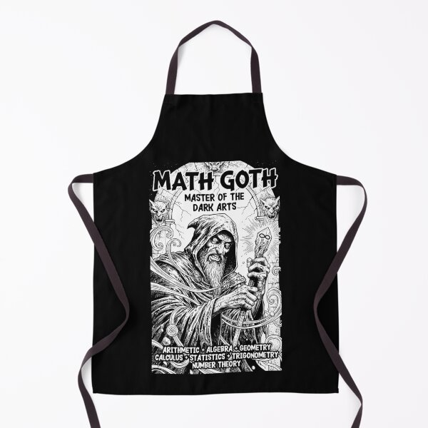 Item preview, Math Goth Funny Mathematics Lover Vintage Comic Teacher designed and sold by GrandeDuc.